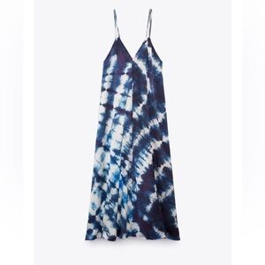 Tie Dye Midi Slip Dress (Zara)